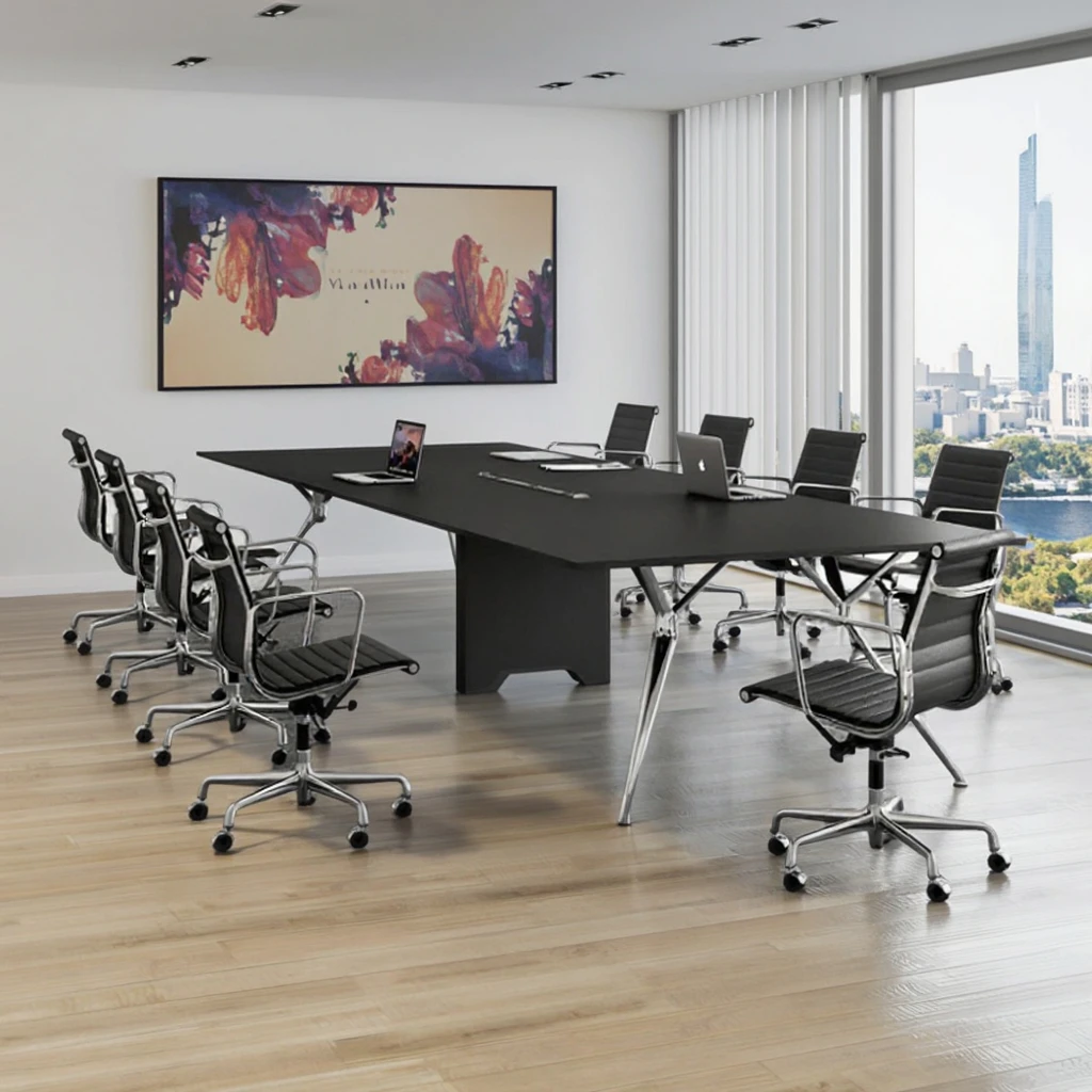 2025 New Design Conference Office Desk Office Furniture Company Computer Desk Modern Style