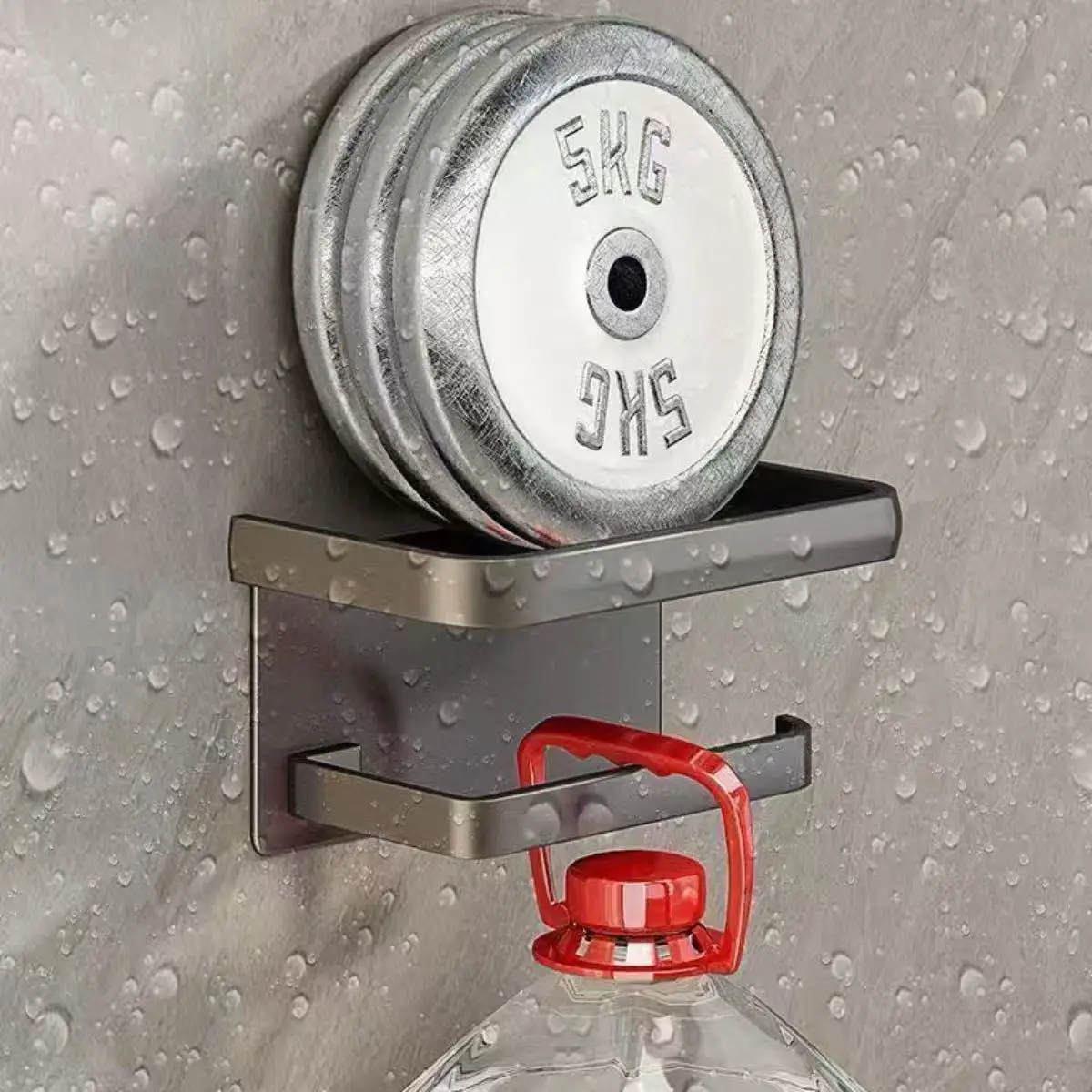 Toilet Paper Roll holder With Shelf Aluminum Toilet Paper dispenser No Drill Tissue hanger Toilet Bathroom Accessories