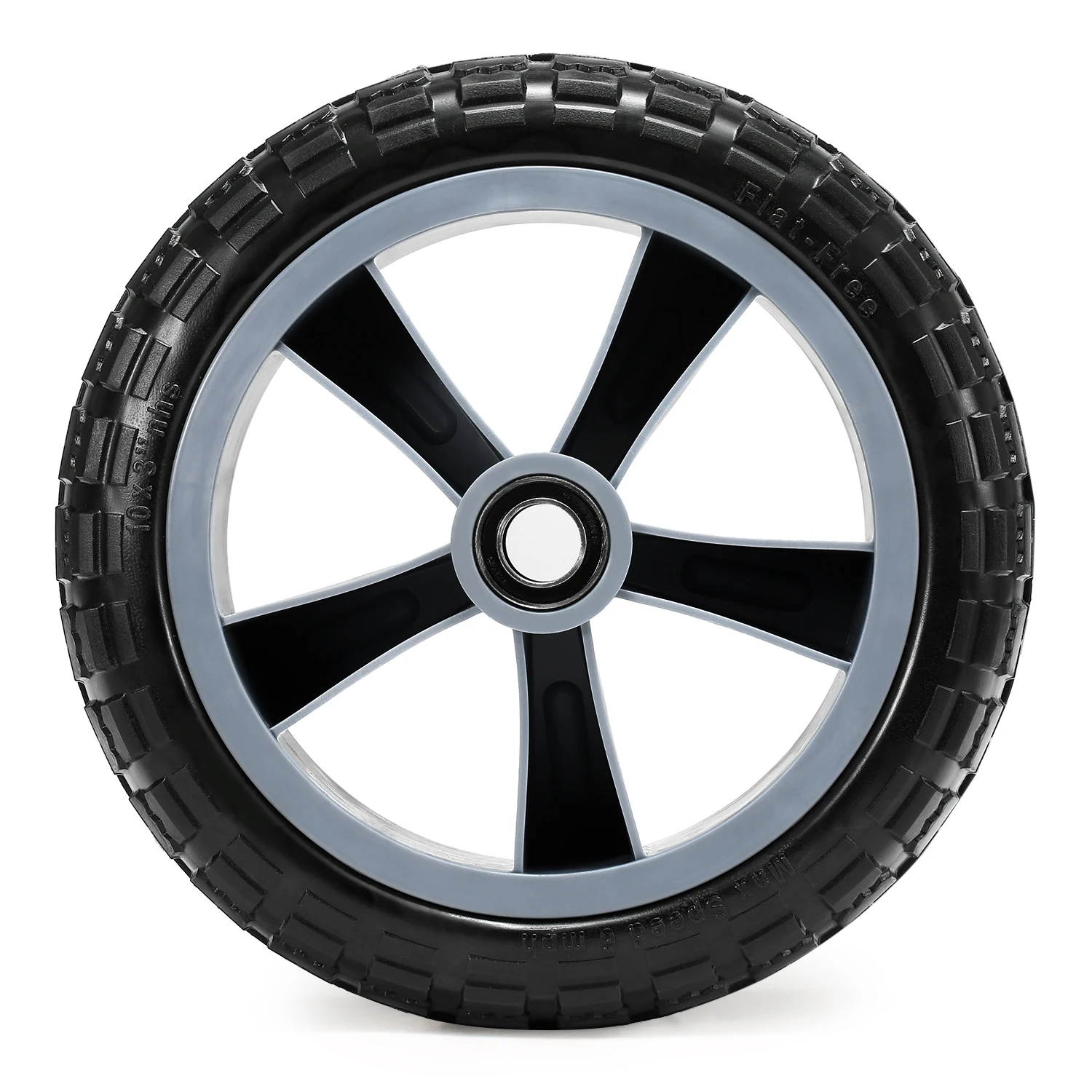 

10 Inches Puncture-proof Kayak Trolley Tire Wheel for Kayak Canoe Trolley Cart Replacement Tire Wheel Boat Trailers Tire Wheel