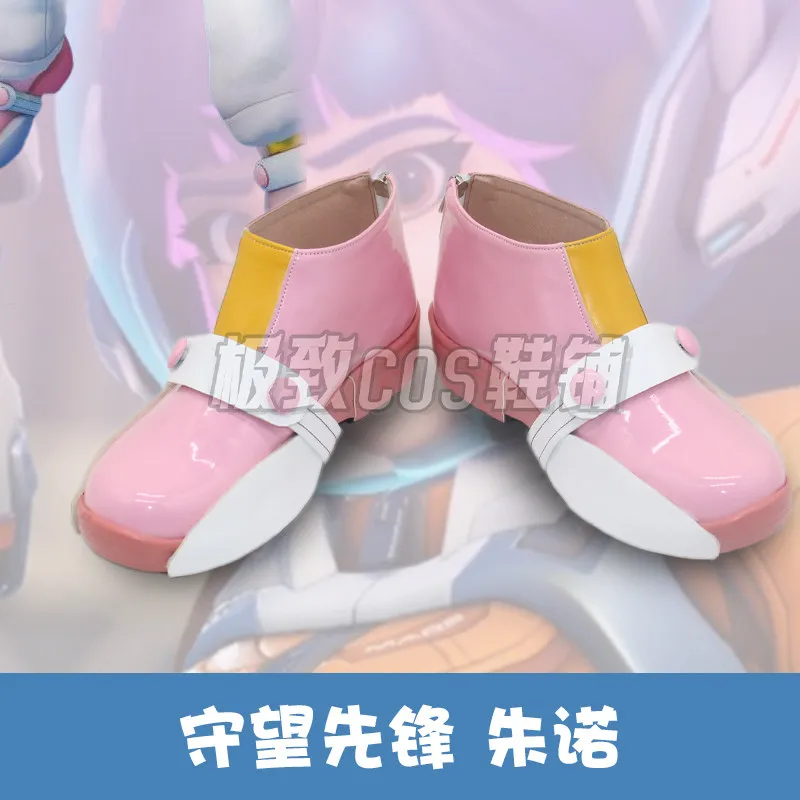 

Overwatch Juno Cosplay Shoes Boots Halloween Woman Girls Carnival Costume Accessories Props