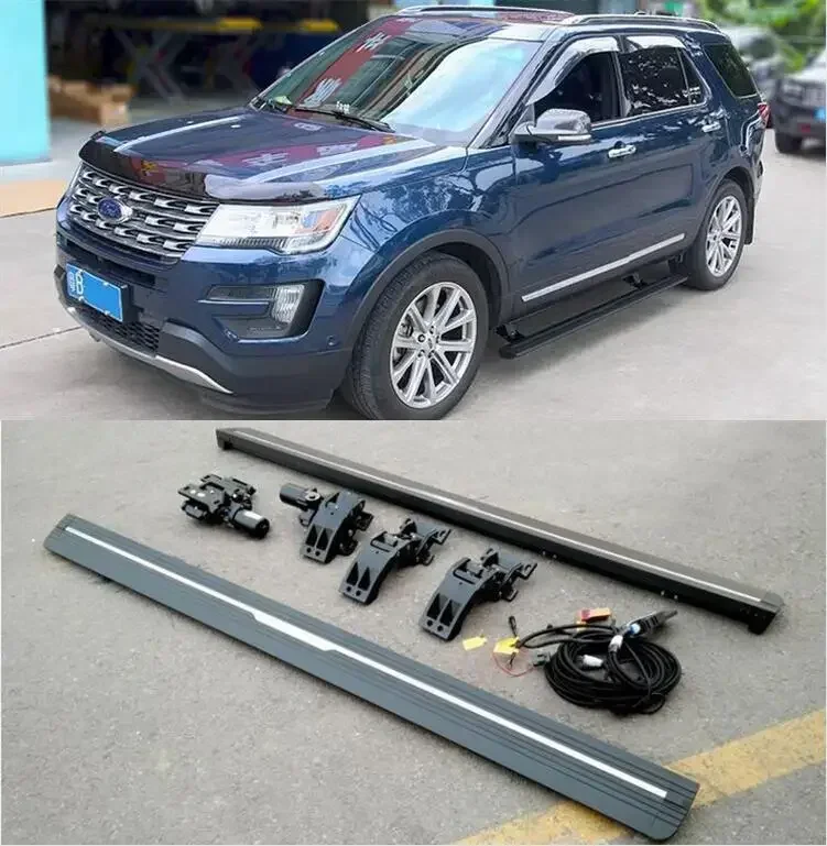 High Quality For Ford Explorer 2013-2019 Electric Motor Pedal Running Board Side Step Bar Nerf