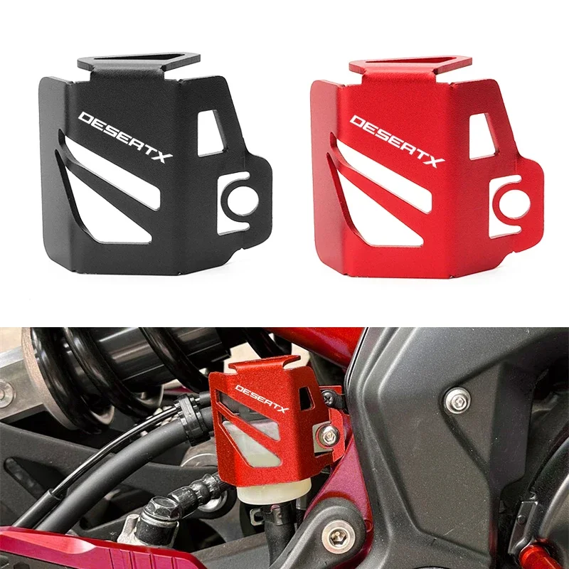 

For Ducati Desert x DESERT X DESERTX 2022 - 2025 Motorcycle Accessories CNC Rear Brake Fuel Tank Oil Cup Cover Protector Case