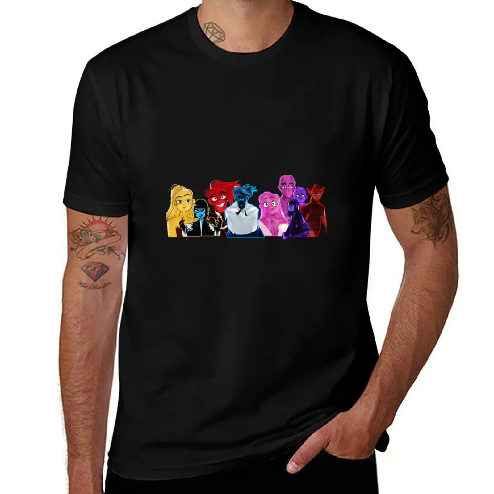 

Lore Olympus Main Characters Memorable Moments Webtoon Art T-Shirt t shirt personalised T-Shirt
