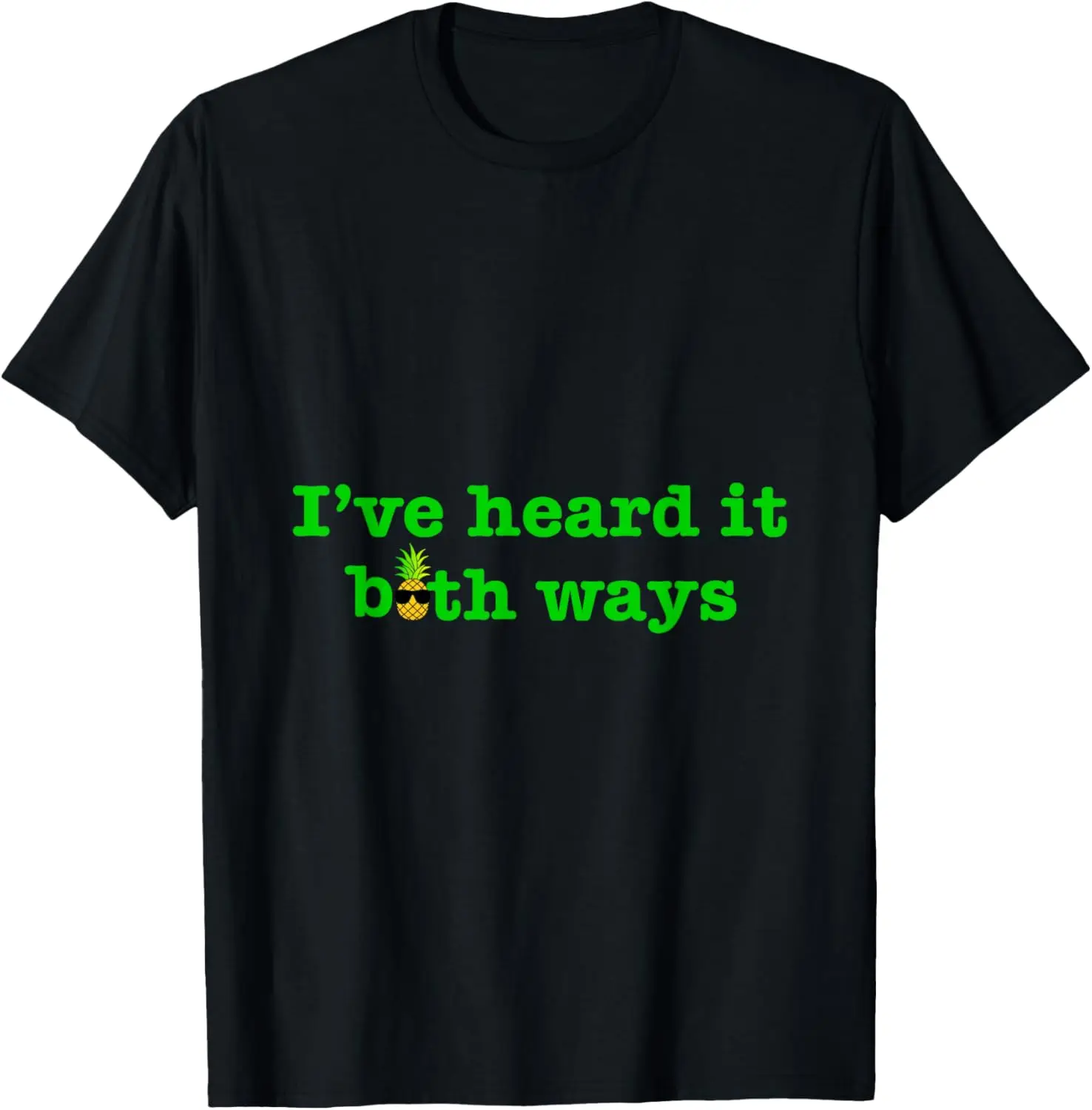 I heard it in both directions - Psych Design T-Shirt