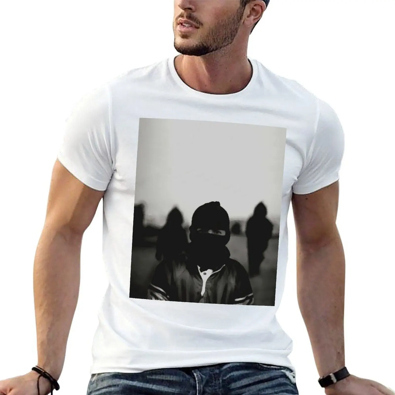 

Футболка Underground Assassin Balaclava, мужские футболки, мужские футболки с рисунком, мужская футболка