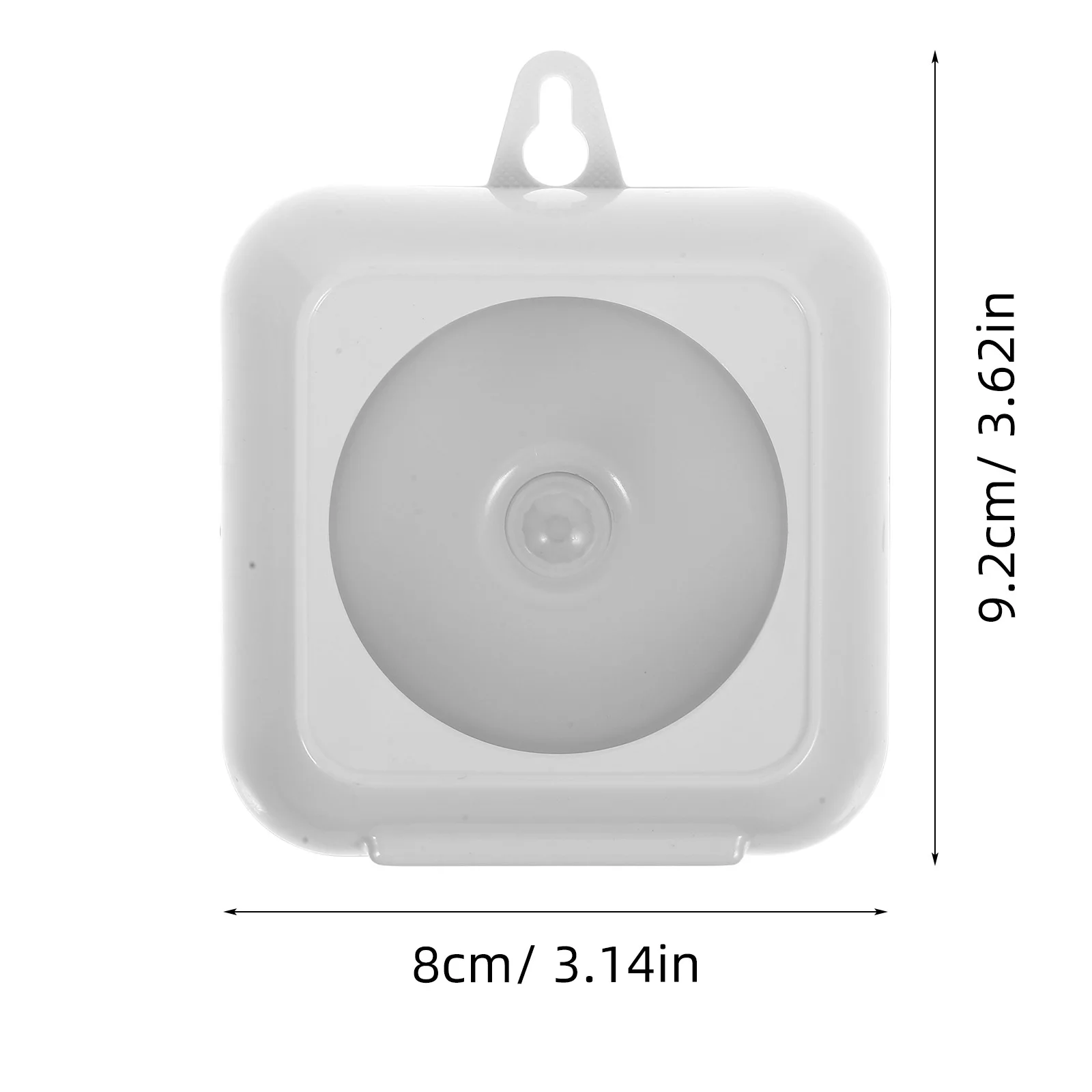 Para armario de escalera, armario de baño, Sensor magnético, No Sensor redondo, luz nocturna magnética necesaria, luz cálida