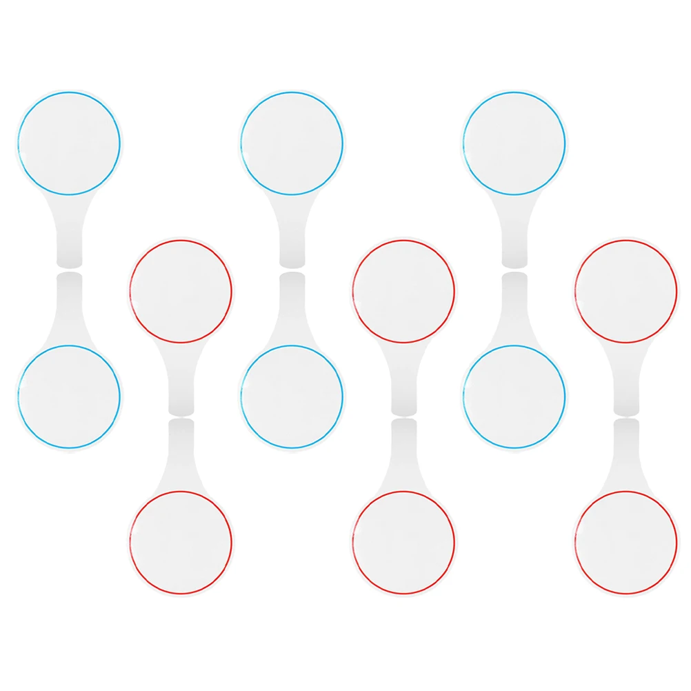 

12pcs Handheld Whiteboards Single Sided Paddles Mini Dry Erase Boards For Classroom Small Whiteboard Easy Clean