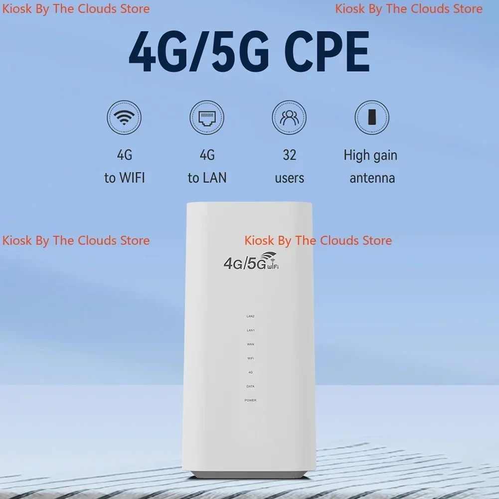 راوتر واي فاي 4g lte ، mbps ، 3lan ، vpn ، cpe ، rj45 ، مع فتحة لبطاقة sim ، هوائي مدمج ، للمنزل والمكتب