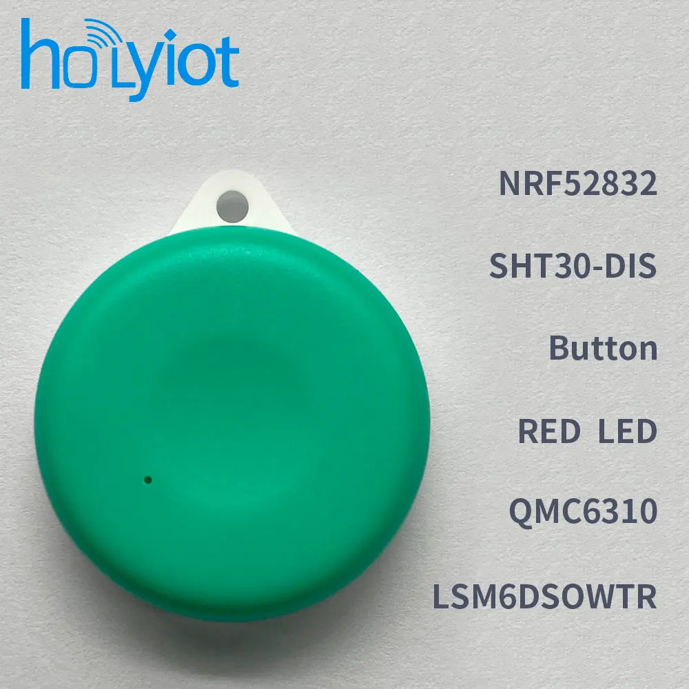 Holyiot NRF52832 9 Axis Ble Motion Sensor Accelerometer Gyroscope Magnetometer Sensor Temperature Humidity and Barometer