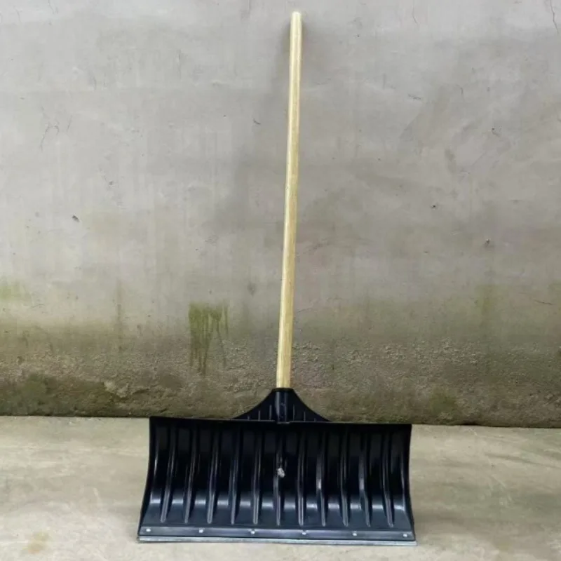 Convenient Quenched Steel Snow Shovel Wheeled Non-Wheeled Snow Multifunctional Shovel Heavy Duty Driveway Patio Snow Removal