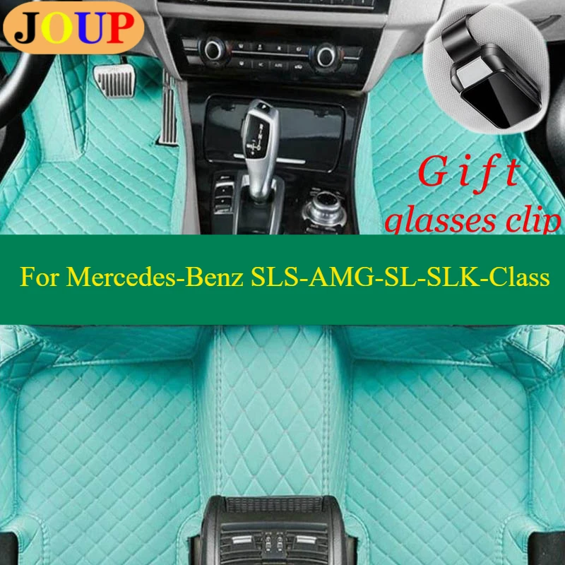 

Custom For Mercedes-Benz SLS-AMG-SL-SLK-Class Car Floor Mats Carpets Covers Left /Right Hand Drive