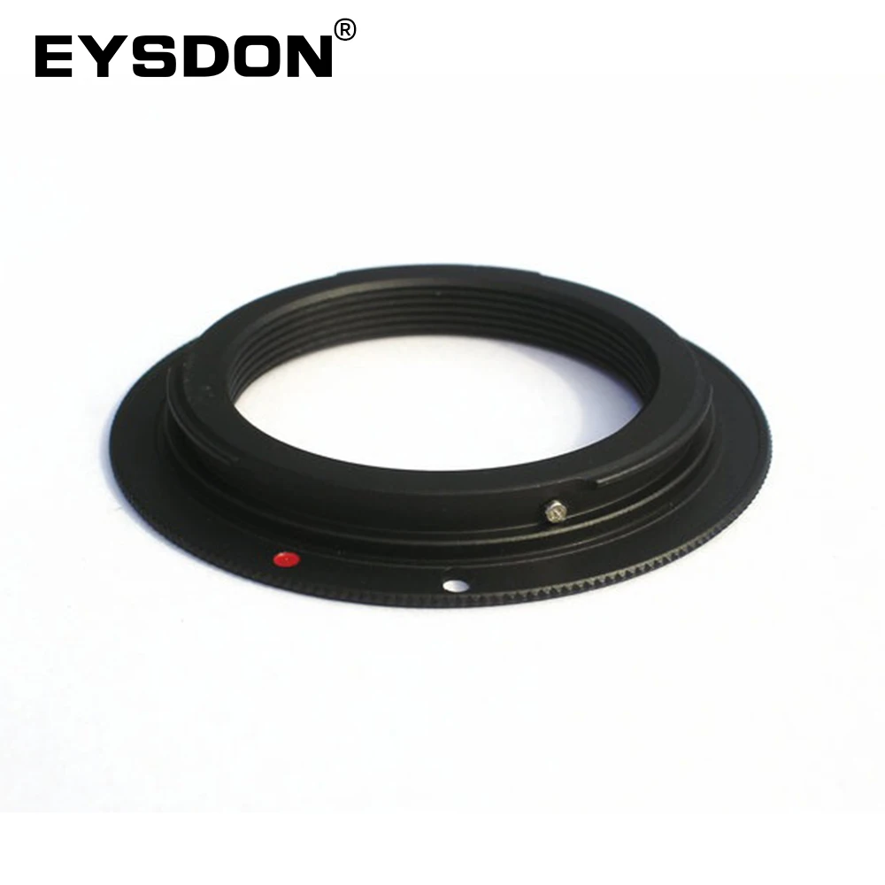 EYSDON M42x1mm to Canon EF Mount Adapter Threads Converter Ring for Astronomical Telescope Microscope Photography Accessories