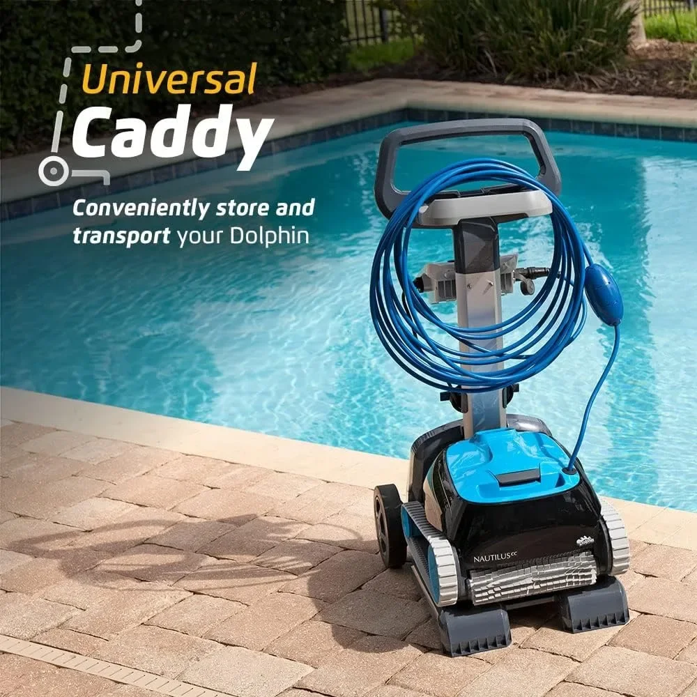 Automatic pool vacuum cleaner, always clean, never charging, suitable for underground swimming pools up to 33 feet in length