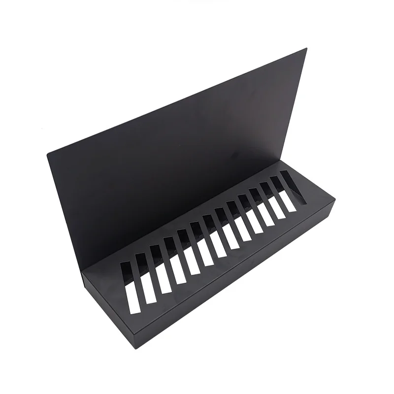 Customization Modern Glass Stone Small Sample Stand Ceramic Marble Diamond Metal Tile Display Rack Freestanding Easy Assembly