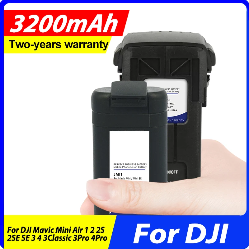 

DaDaXiong JMA3 JAIR2 JMI3 JMI2 JMI1 JAIR1 Battery For DJI Mavic Mini Air 1 SE 2 2S 2SE 3 4 3Classic 3Pro 4Pro Drone Battery