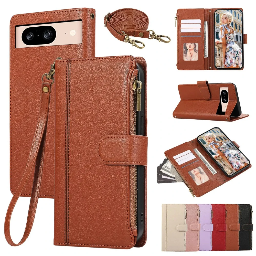 Leather Crossbody P… - image