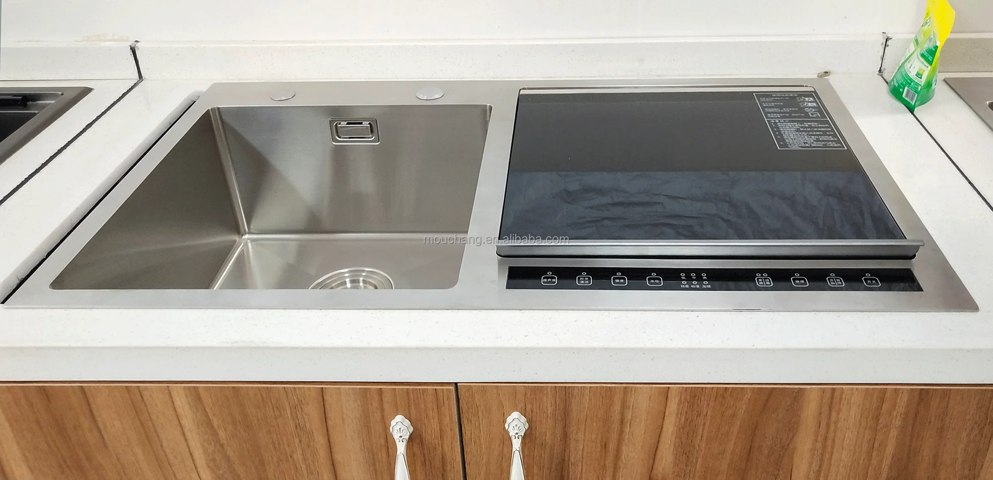 Integrated Sink Dishwasher DW-V1A-8651 Multifunction Ultrasonic Fruit &sea Food &glass, Dishes Washing Machine Sink Dishwasher S