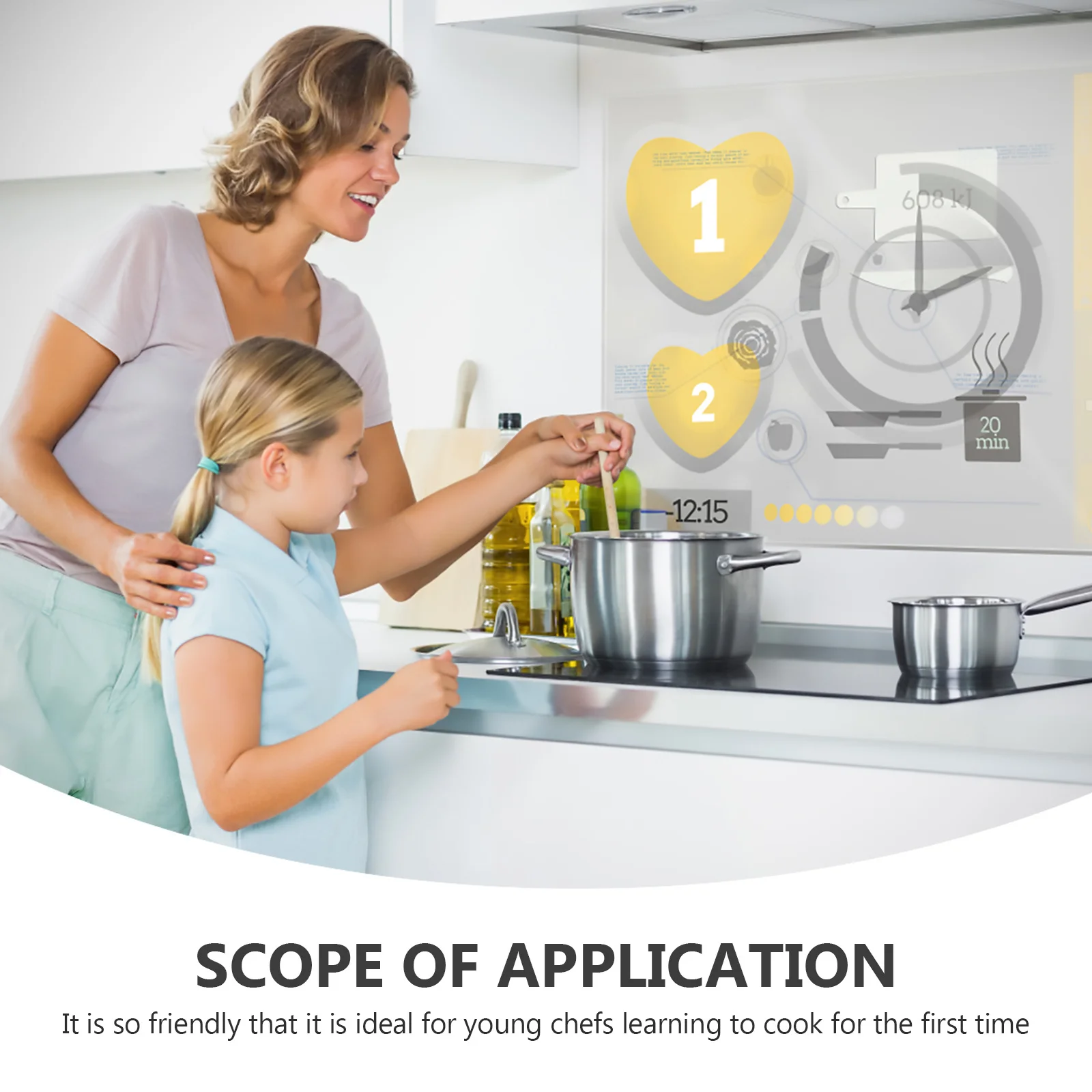 

1pc Lovely Cartoon Mechanical Timer For Cooking Study Fitness Time Reminder No Needed Multipurpose Timing Device