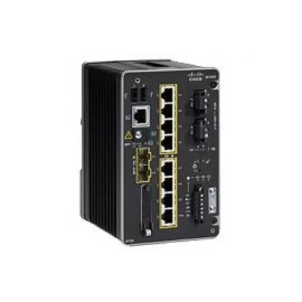 Catalystt IE3300 with 8 GE PoE+ and 2 GE SFP, Modular, NE New sealed industrial switch IE-3300-8P2S-E