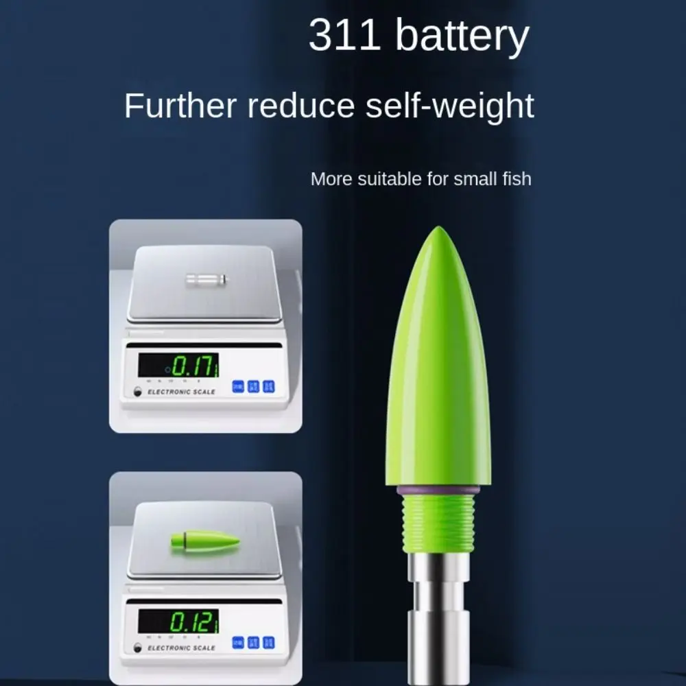 2024 Led Electronic Fishing float 311 battery Slip Drift Tube Light Float Indicator Red/Green Light Bobbers Night fishing