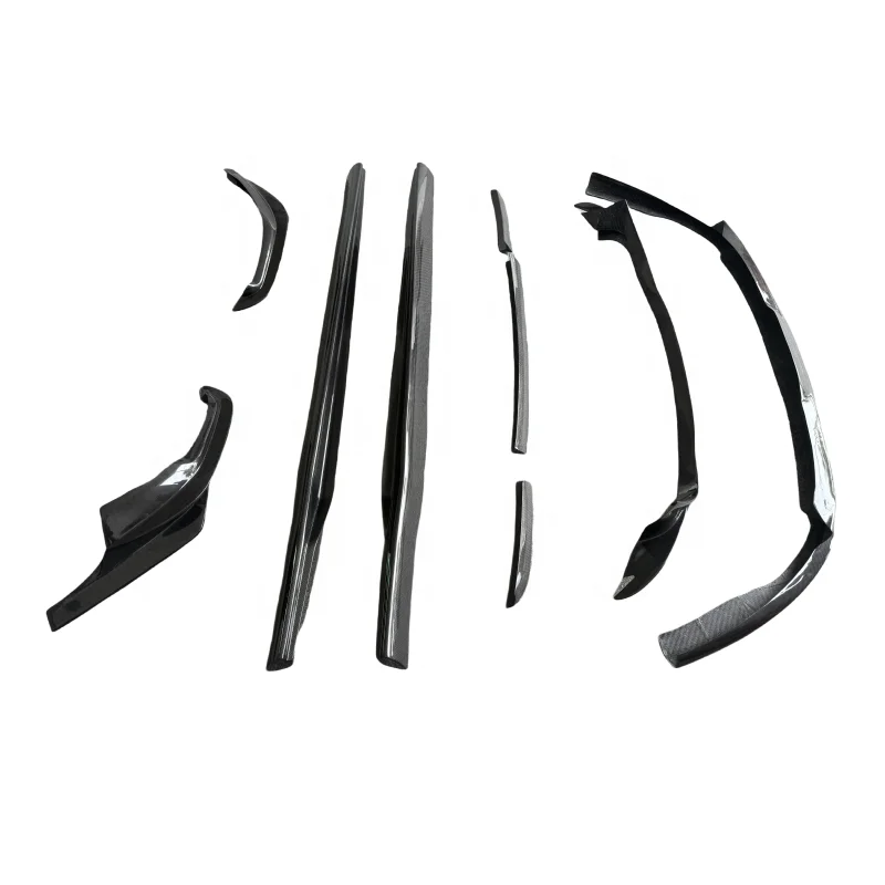 

For Ferrari 812 Upgrade N Style Carbon Fiber Front Lip Side Skirt Diffuser Rear Spoiler Body Kit