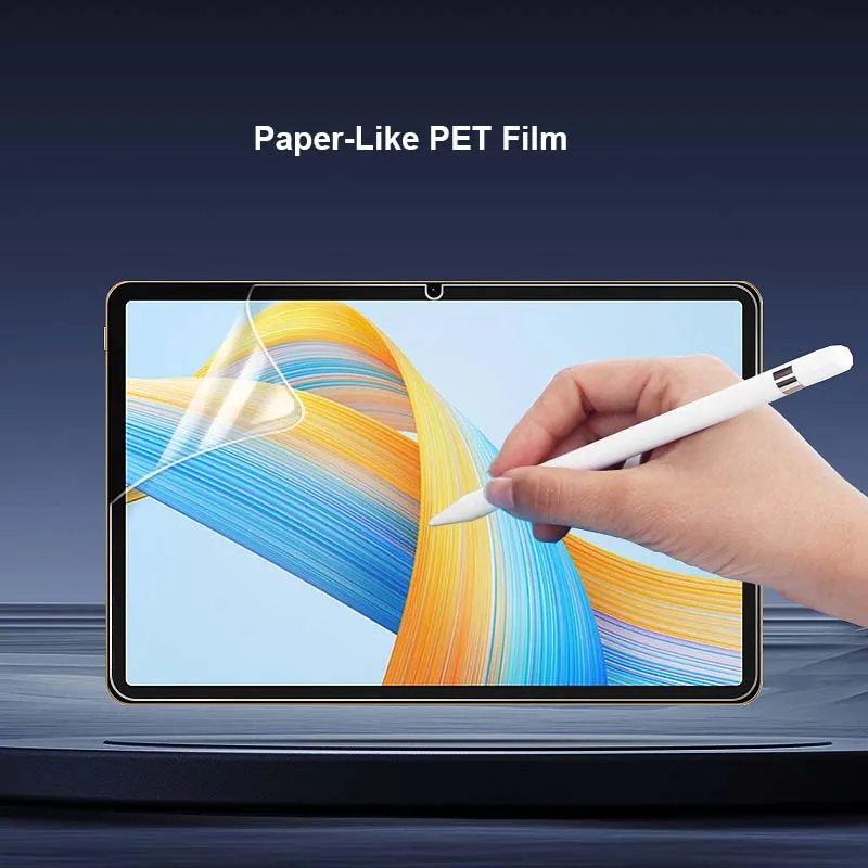 Papierähnlicher Displayschutz für Honor Tab Tablet Pad 9X9X8 V8 V7 6 7 8 GT Pro HD Clear PET Malerei Schreiben Zeichnung Film