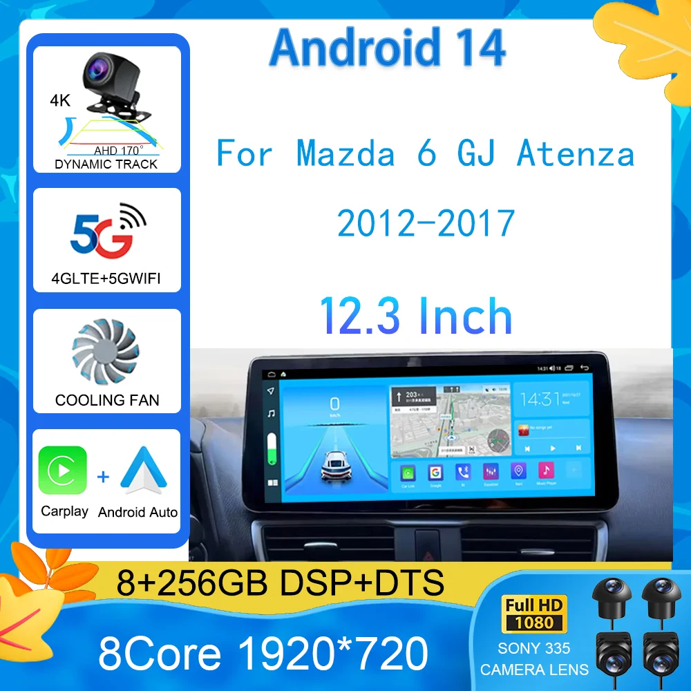 For Mazda 6 Ⅲ Gl Gj… - image