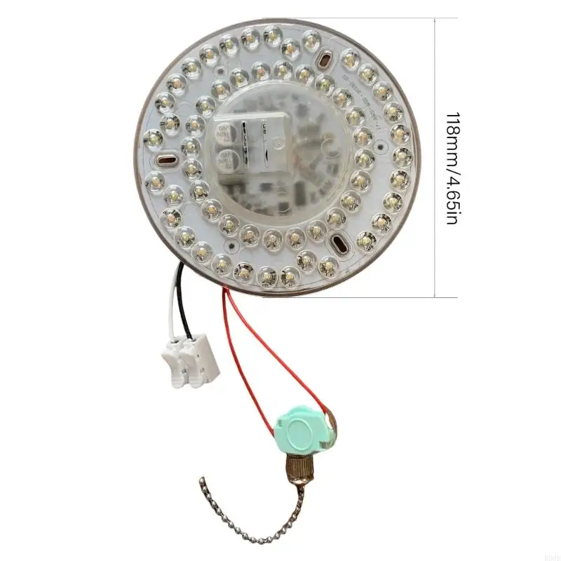 Easily Mount Fan Light Adapter Energy Efficient 120V Ceiling Fan LED Bulb Upgrading Light Spare Part for Bedroom B03E