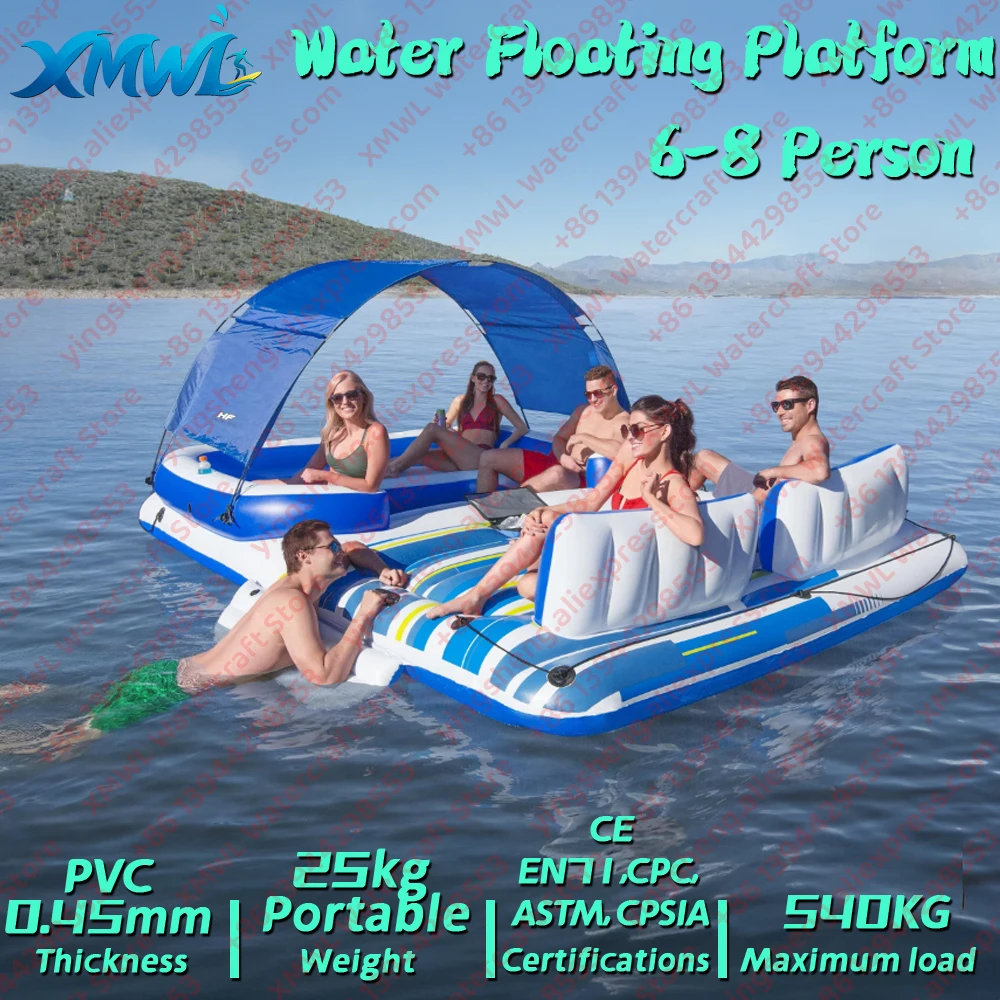 

Плавающая водная платформа, многоместная плавающая кровать, надувная палатка, плавательная кровать на воздушной подушке, большая плавающая подушка, волшебный ковер, перекидка