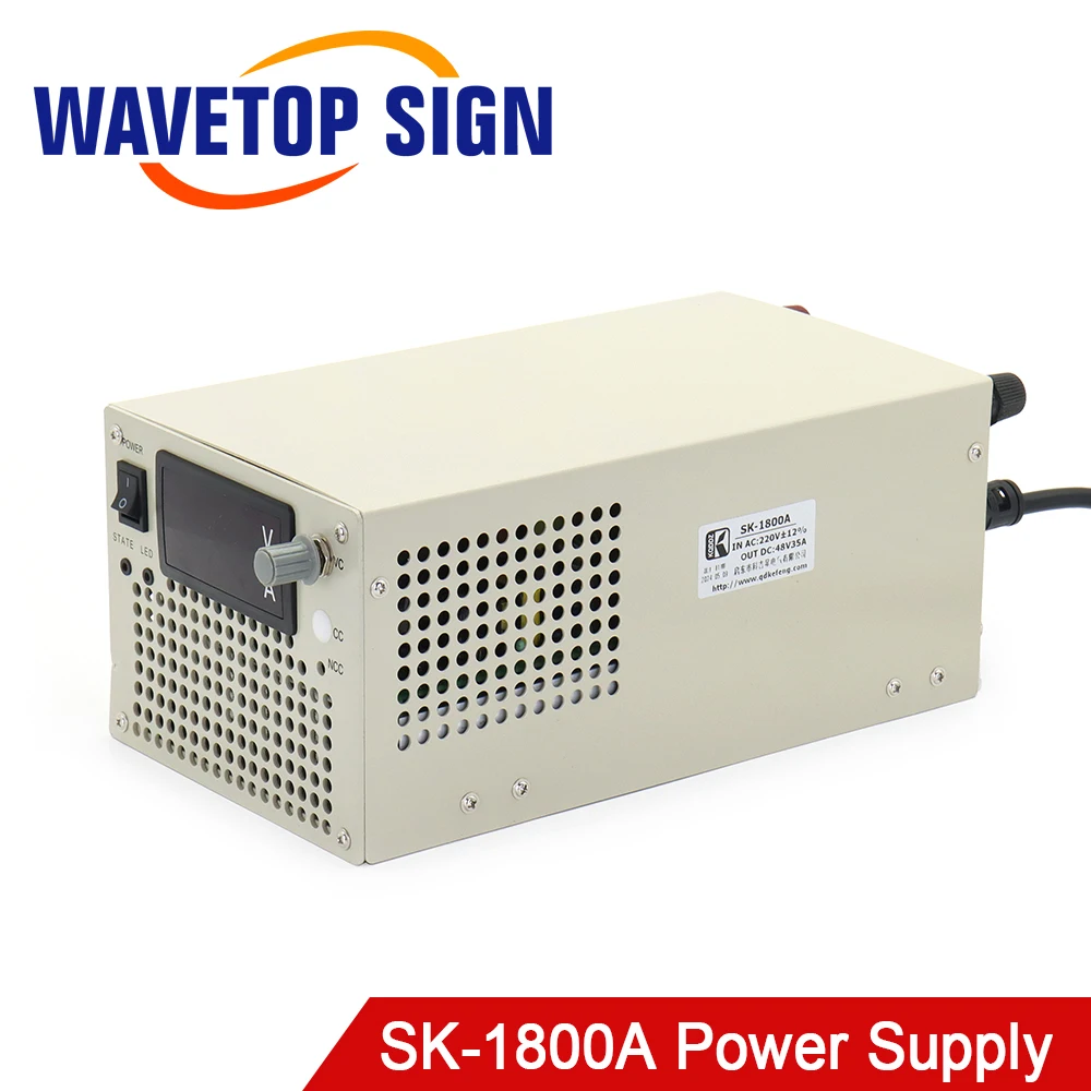 WaveTopSign SK-1800A Switching Power Supply 36V 50A 48V 35A 60V 30A 120V 15A use for Laboratory