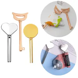 Metal Tube Presser Metal Toothpaste Squeezer Gold Rose Gold Toothpaste Dispenser Silver Bathroom Tool Tube Squeezer Toothpaste