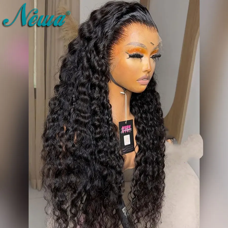 

Новый парик Newa Hair 13x6 HD Lace Full Frontal с эффектом естественной кожи, HD-кружево, имитирующее кожу, из натуральных человеческих волос, парик с HD-кружевной застежкой 5x5/6x6, безклеевые парики