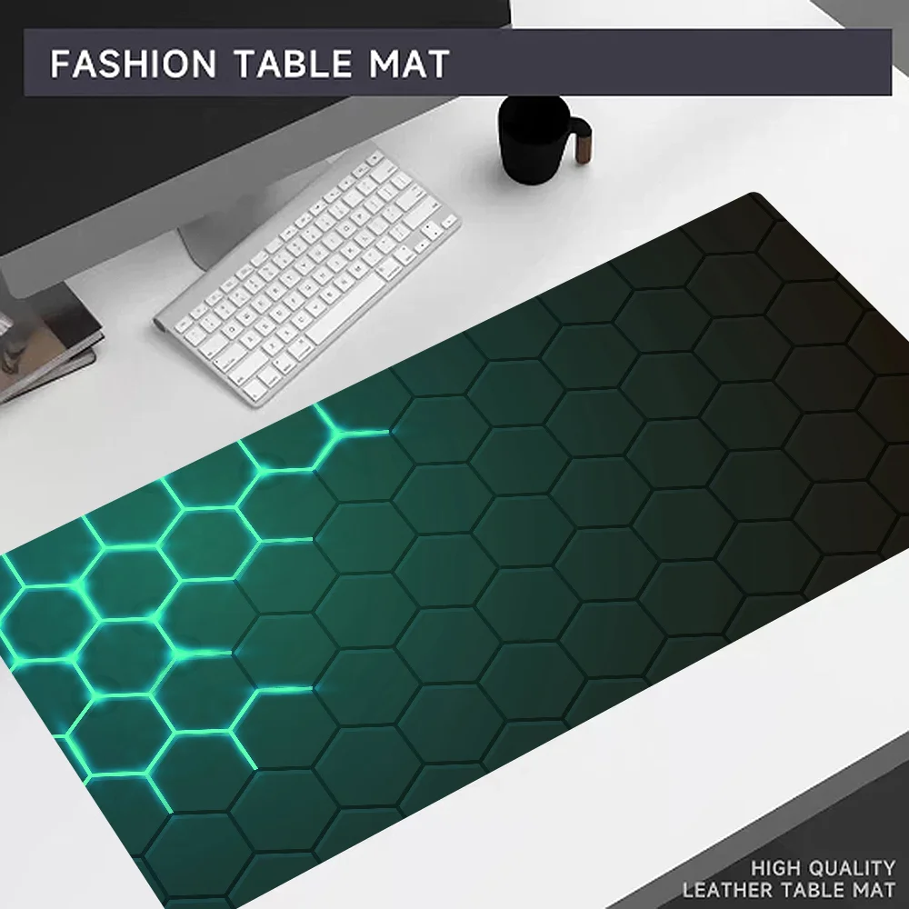 Geometric Mousepad Mousepad Computer Desk Mat Table Keyboard Pad Laptop