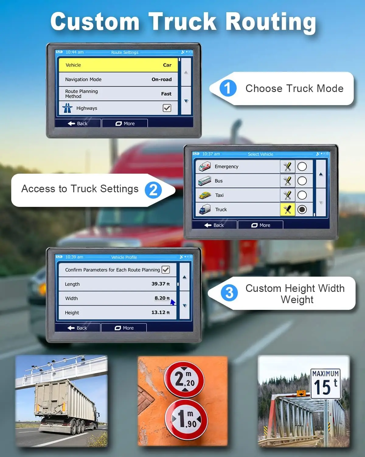 N900 GPS Navigator لسيارة الشاحنة، 9 بوصة GPS Truck Driver Commercial، Trucker GPS لشبه شاحنة 2025، تحديثات خريطة مدى الحياة، جديد