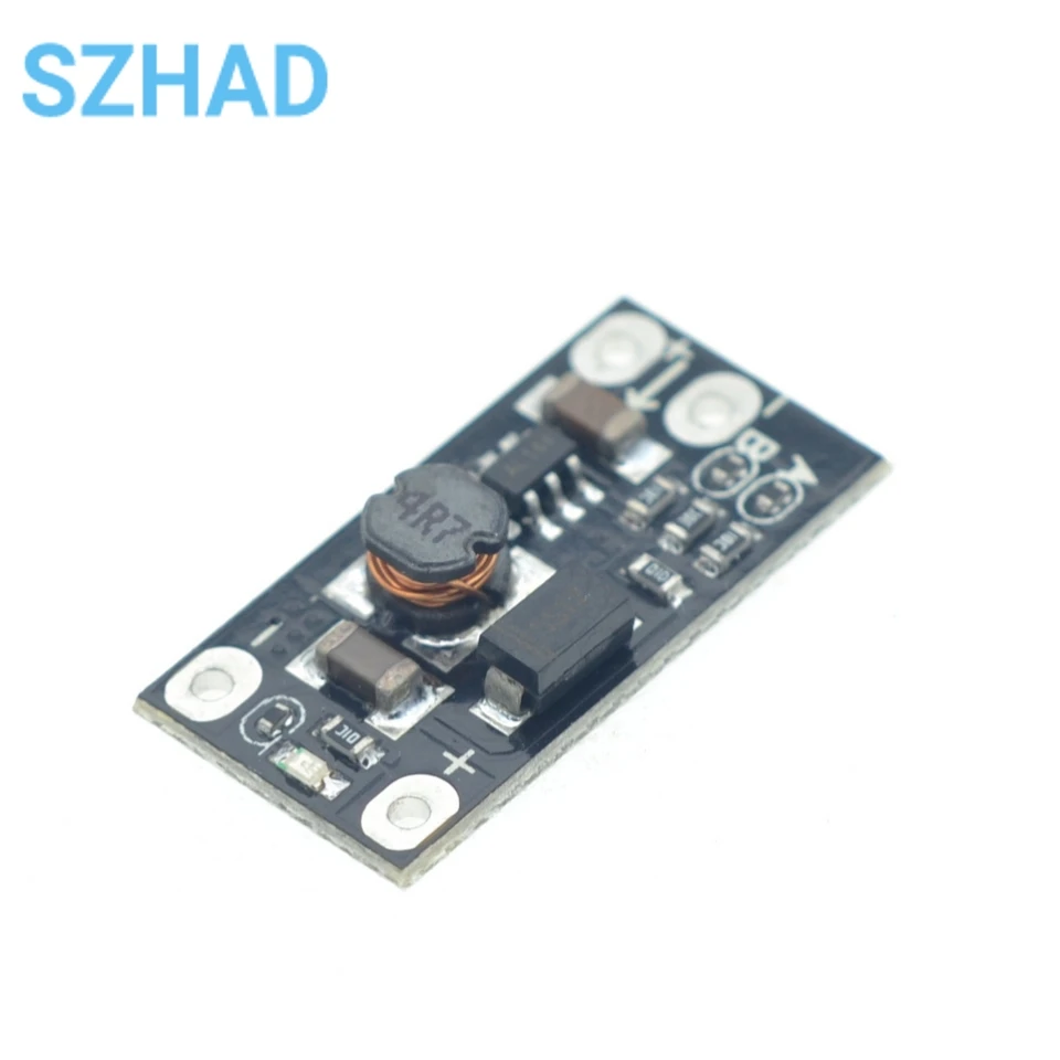 3.7V To 12V Mini DC-DC Boost Module Supports 5V/8V/9V/12V Output Lithium Battery Boost