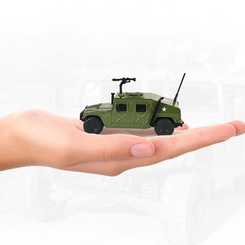 Hummer H1 Willis GP Tactical Military Model World War II Military Vehicles Alloy Car Model For Kids Toys Gifts Collection