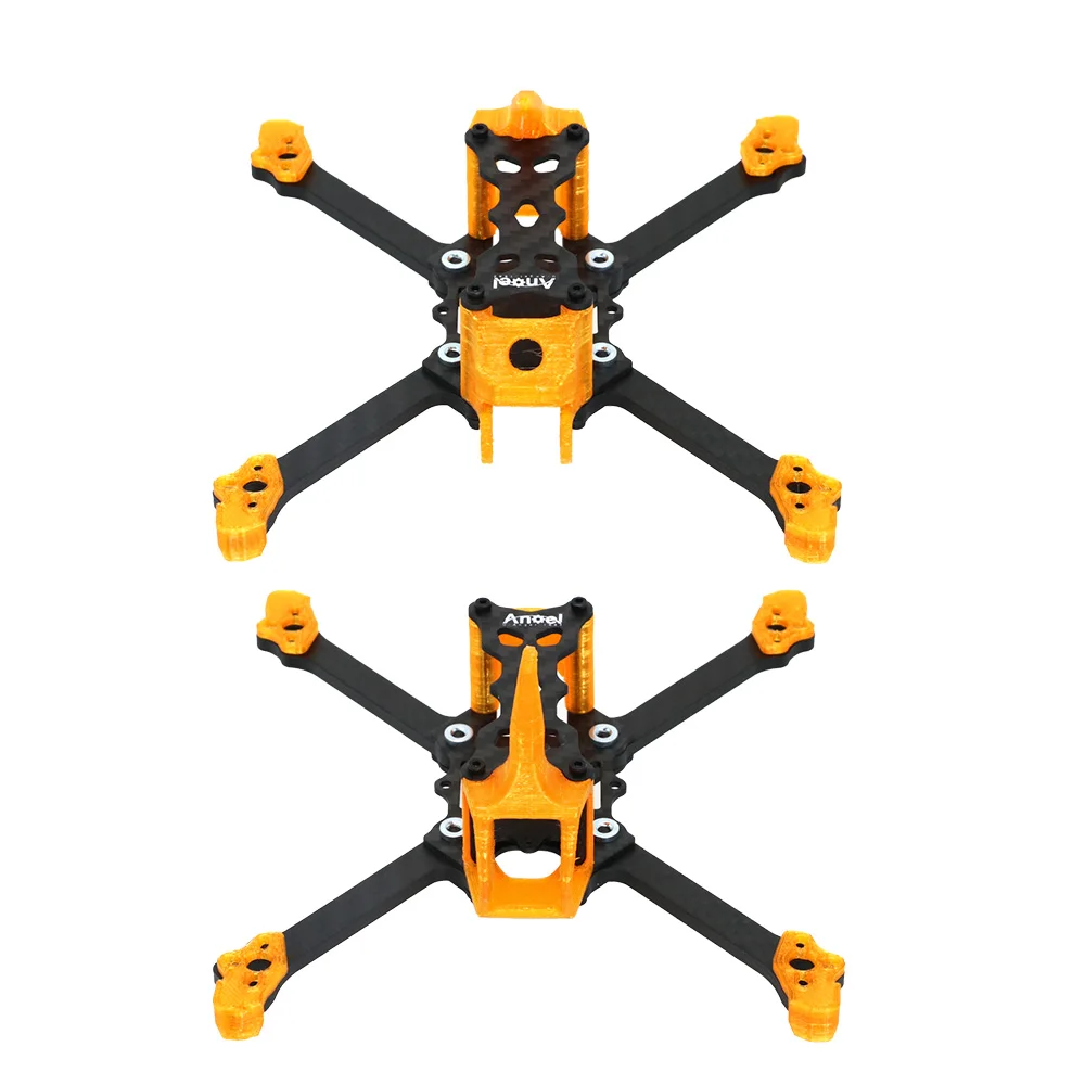 Angel35 HD 3.5inch Carbon Fiber FPV Frame Kit with 3D Print Ultralight For Racing Freestyle Quadcopter Drone Builds