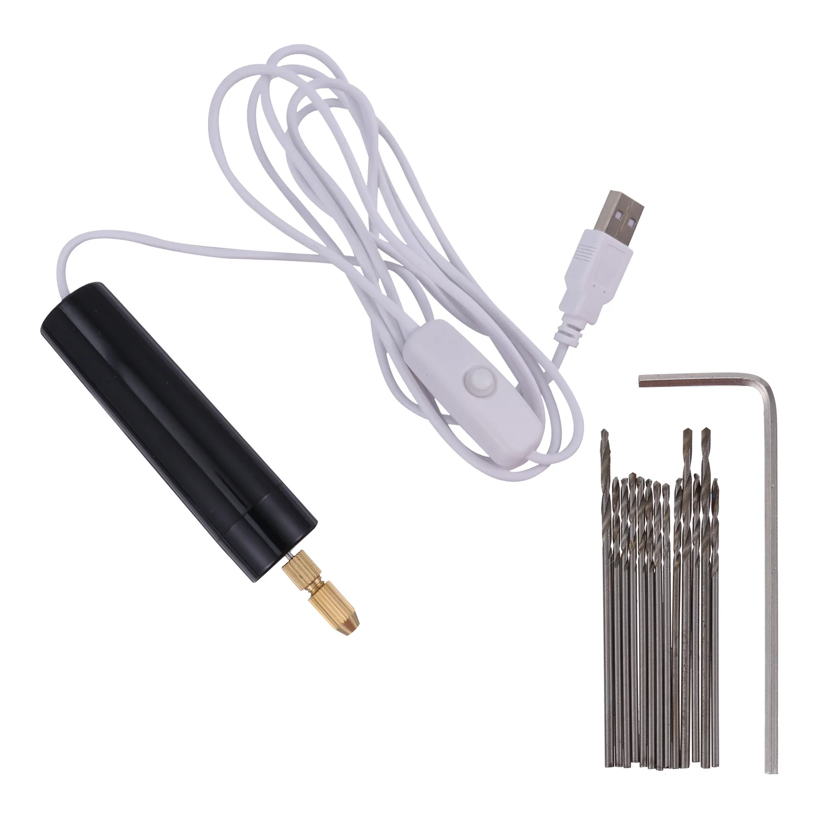 15 قطعة مثقاب كهربائي صغير أداة دوارة لاسلكية USB شحن مثقاب كهربائي لاسلكي لأعمال النجارة قلم نقش تلميع