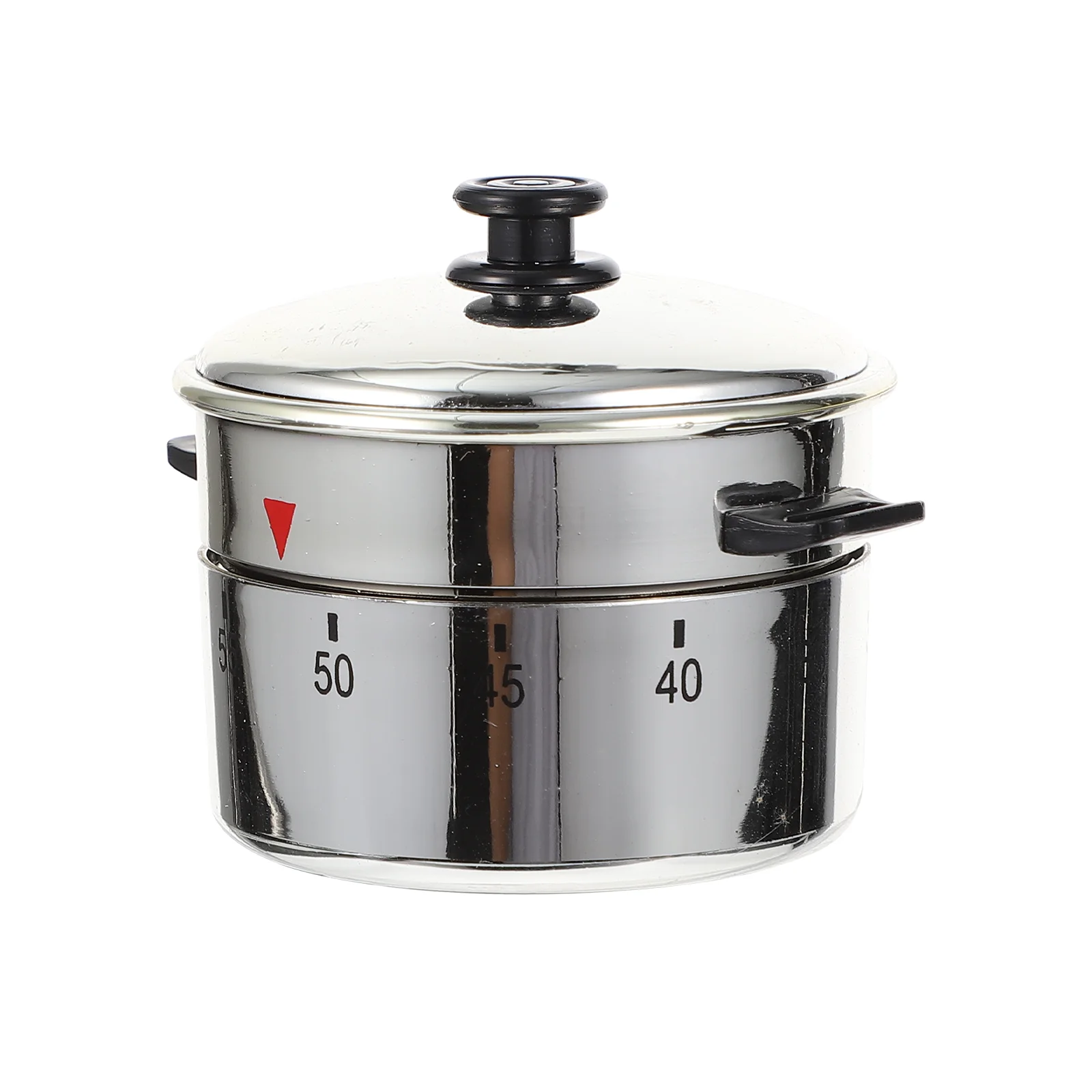Mechanical Kitchen Timer Silver Lovely 60 Mins Loud Alarm Countdown Timer for Cooking Baking Portable Reminder