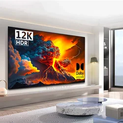 2025 최신 ALR CLR 블랙 다이아몬드 프로젝터 스크린 주변광 차단 1CM 초슬림 베젤 고정 프레임 프로젝션