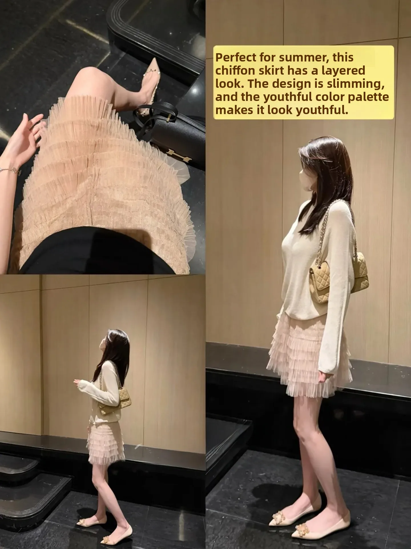 

Korean Style Sweet Soft Mesh Cake Skirt High Waist Multi-Layered Half Skirt Slimming Anti-Aging Girl Style Short Skirt