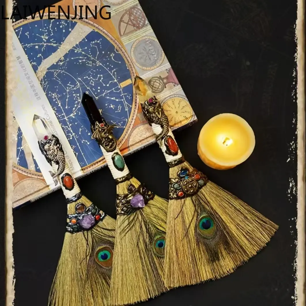 

SGF natural crystal broom decorative ornament transfer lucky mildew removal body protection