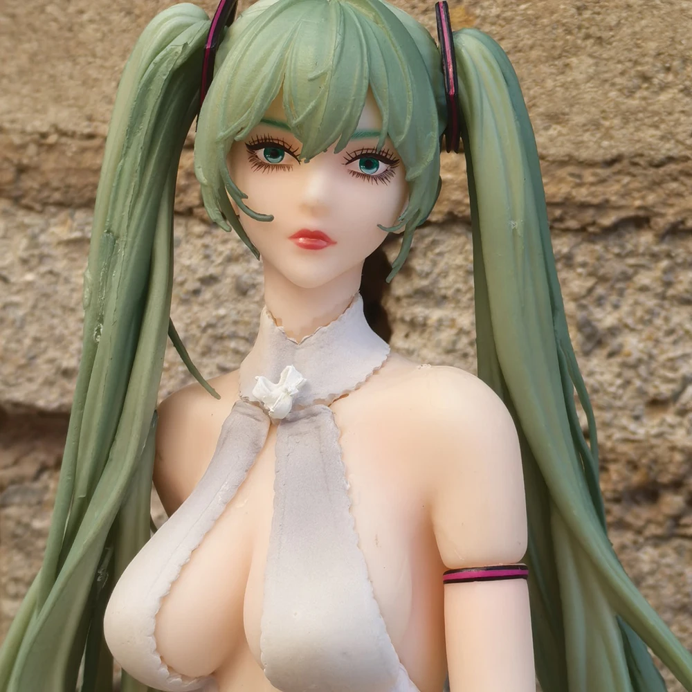 42 سنتيمتر GK Hatsune Miku Takene F:Nex 1/4 Miku معك 2024 انمي ياباني PVC عمل الشكل لعبة لعبة تحصيل نموذج دمية #6
