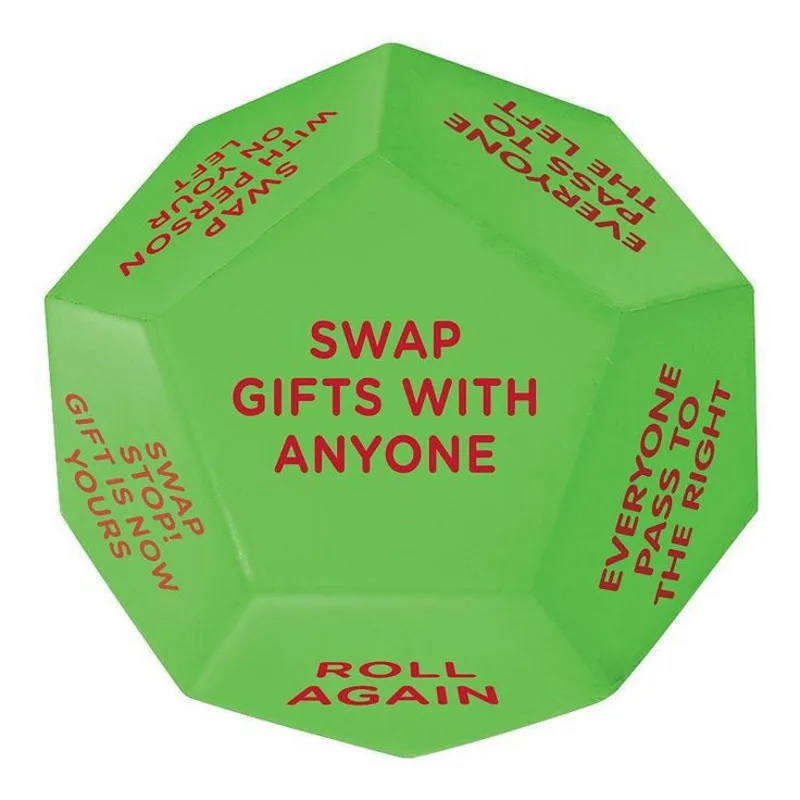 Santa Swap Gift Exchange Dice Creative Personality Toy Santa Claus Polygon Exchange Gifts Dice Christmas Xmas Navidad 2025 Toys