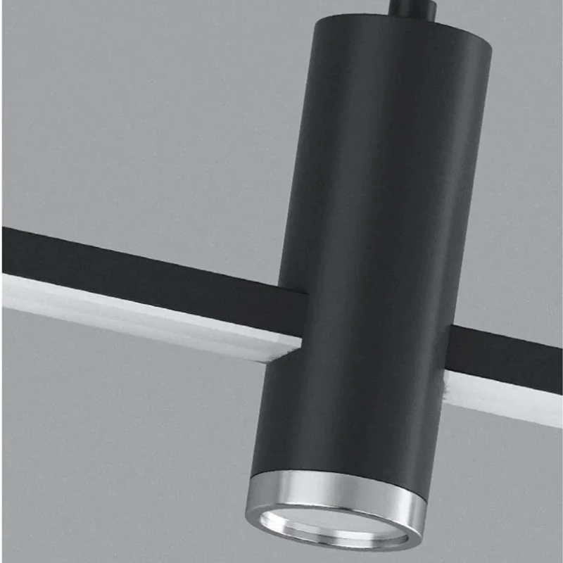 Modern Home Decor Led Dining Table Chandelier Gold Black for Kitchen Dining Room Pendant Lamp Indoor Lighting Luster Fixture