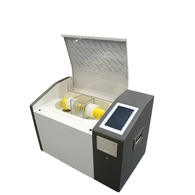 80kV insulating oil dielectric strength tester, automatic oil breakdown strength tester