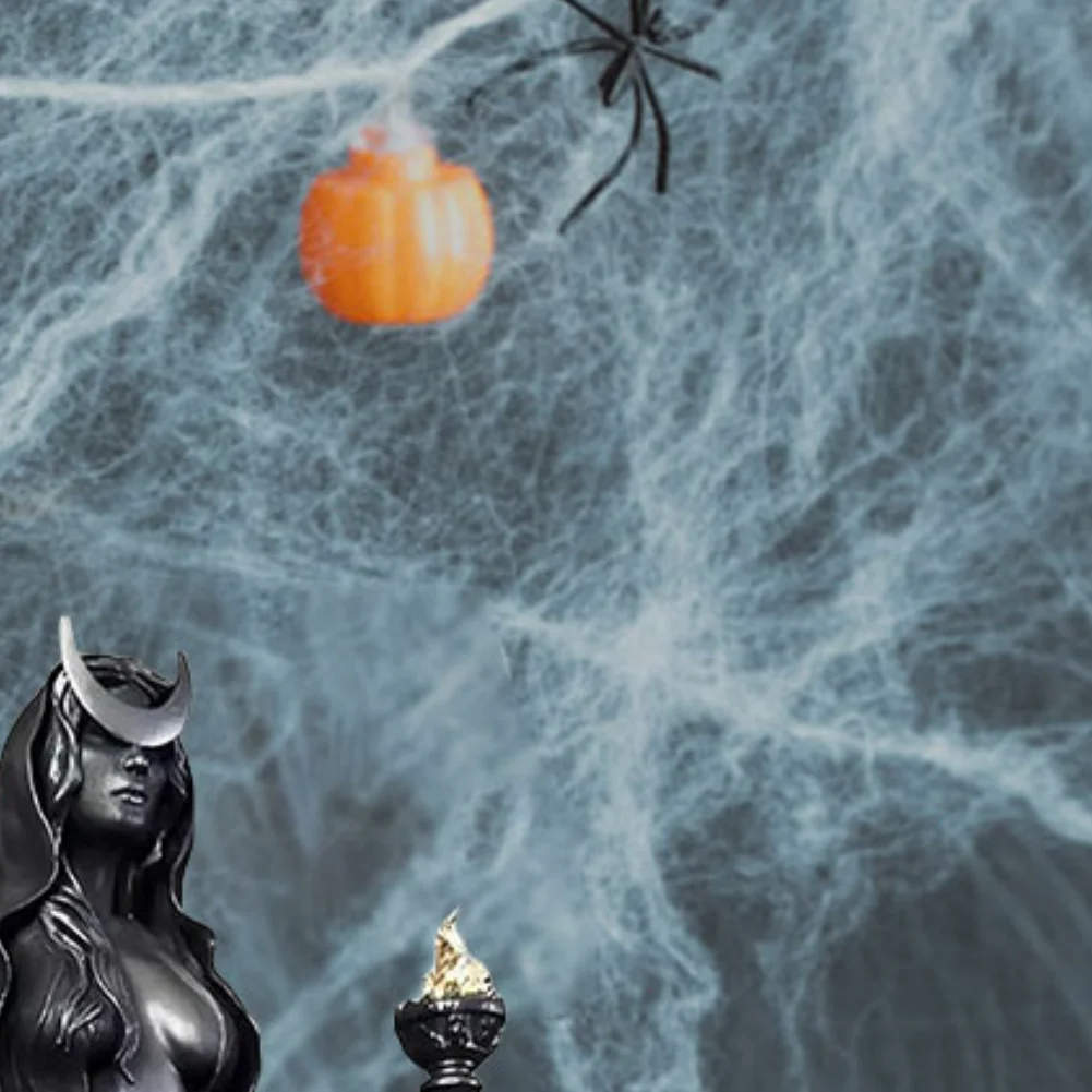 Gothic Witch Statue Halloween Cracker Barrel Witch Sculpture Retro Magician Dark Goddess Hecate Altar Figurine Desktop Ornament
