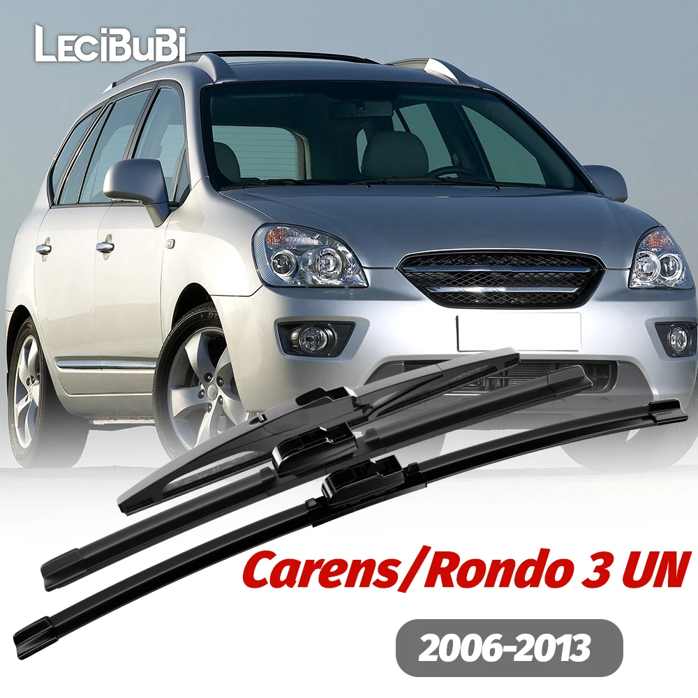 

1set Front & Rear Windshield Wiper Blades Windscreen Wipers For KIA Carens Rondo 3 UN 2006-2013 2007 2008 2009 2010 2012