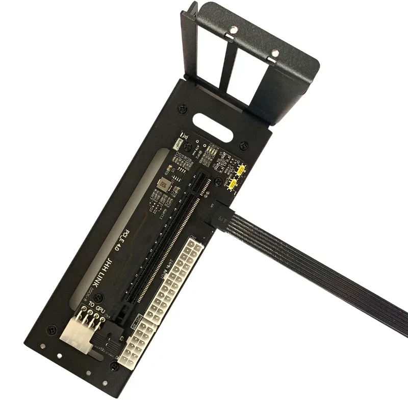 Imagem -04 - Egpu Placa Gráfica Externa Laptop pc M.2 Key m Nvme Gpu Dock Suporte de Metal Pci-e 4.0x4 Adaptador Riser Egpu Itx Stx Nuc Notebook