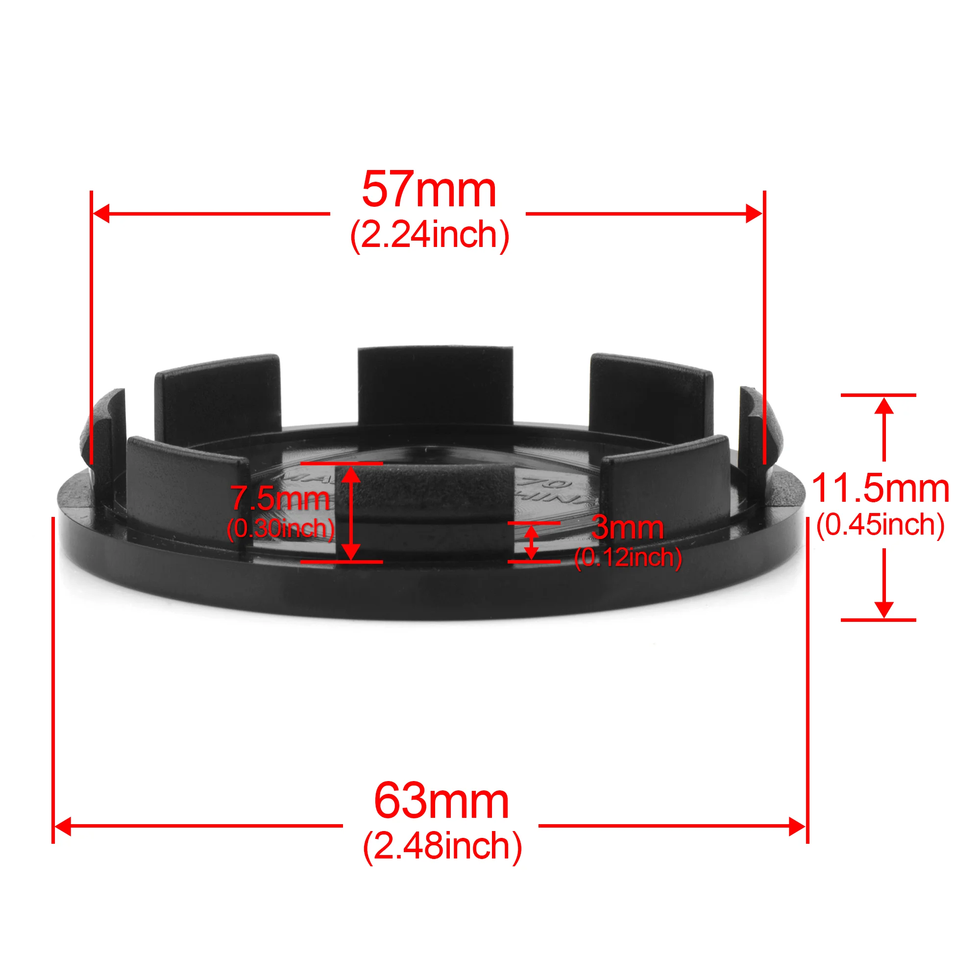 RhinoTuning 2/4PCS OD 63 mm/2.48